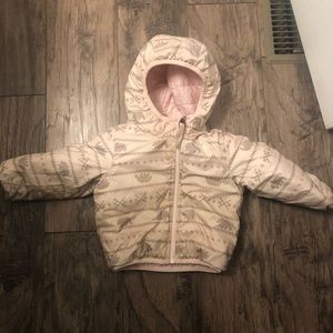 Baby girl The North Face jacket.